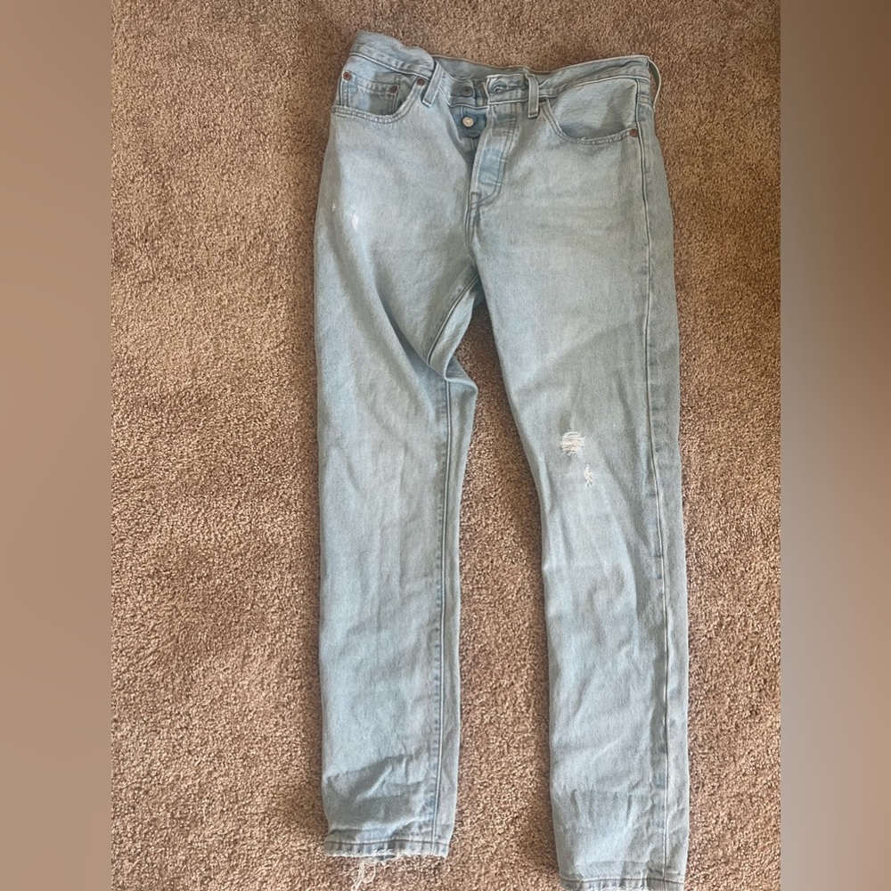 Levi 501 skinny jeans